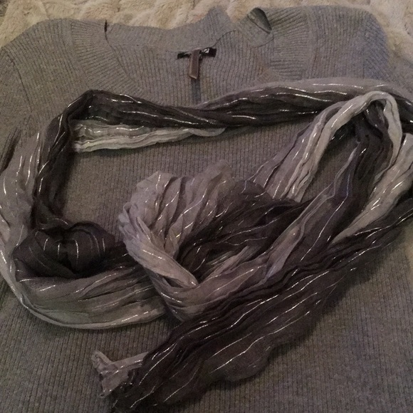 Apt 9 short sleeve sweater with scarf - Picture 6 of 6